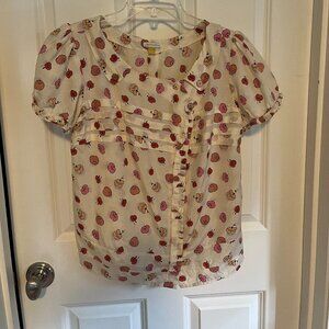 Leifsdottir Size 10 Apple Blouse